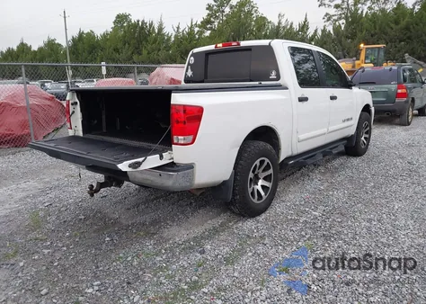 2012 Nissan Titan Sv из США, поврежденный, VIN 1N6BA0EC2CN330655